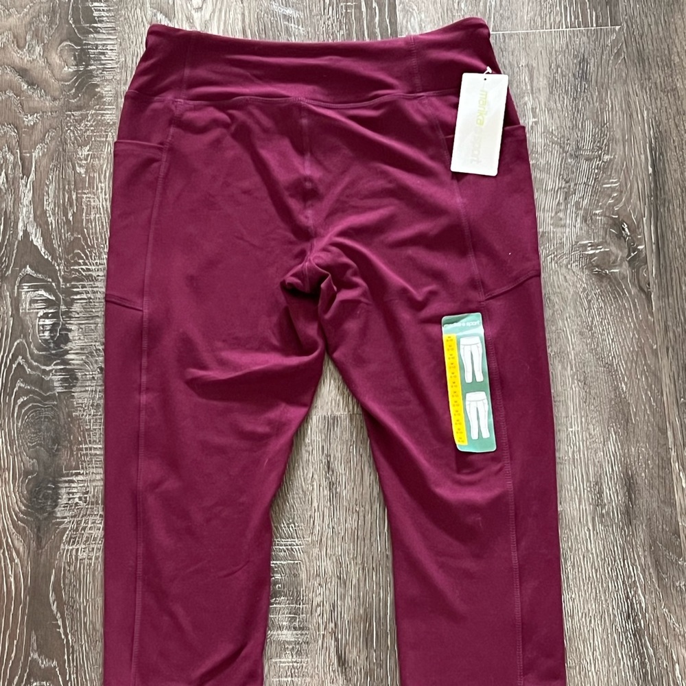 Women’s Maroon Marika Sports Leggings